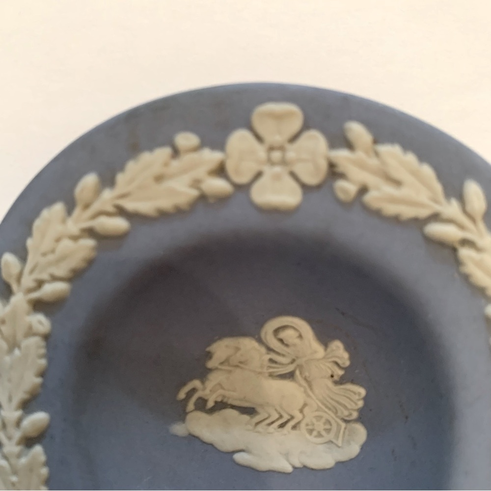 Wedgwood Jasperware Trinket Dish Ashtray - Picture 2 of 6